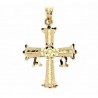 Cruz asturias oro de 18k [8-3482]
