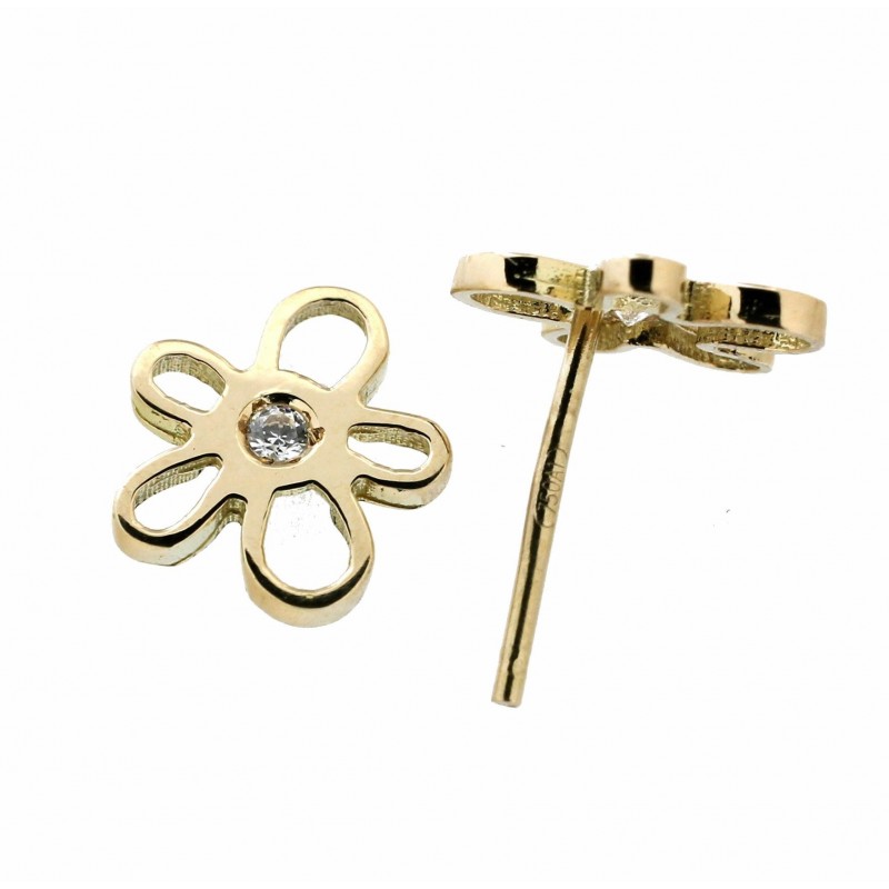 Pendientes oro amarillo 18K [85-5292-P]