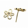 Pendientes oro amarillo 18K [85-5292-P]