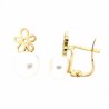 Pendientes perla comunion Oro 18k [85-5344-MS-P]