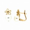 Pendientes perla oro amarillo 18K [85-5351-P]