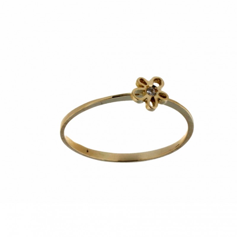 Anillo sortija oro amarillo, oro 18k [ 85-5369-s ]