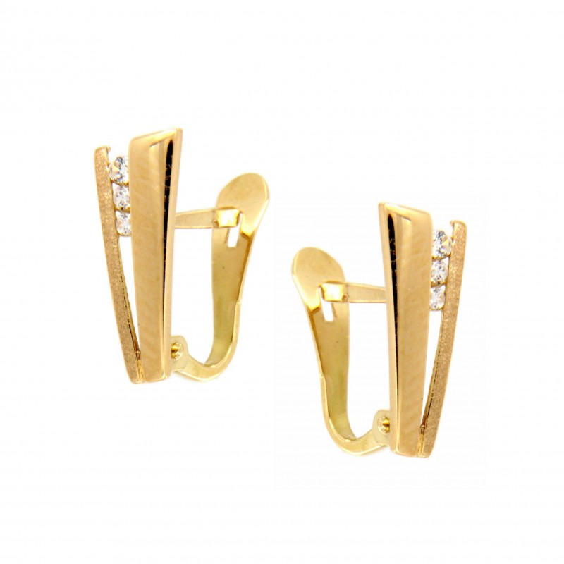 Pendientes comunion Oro 18k [85-5732-P]