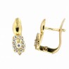 Pendientes comunion Oro 18k [86-1106-P]