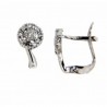 Pendientes comunion oro blanco Oro 18k [86-1582-1-P]