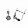 Pendientes comunion oro blanco Oro 18k [86-9195-1-P]