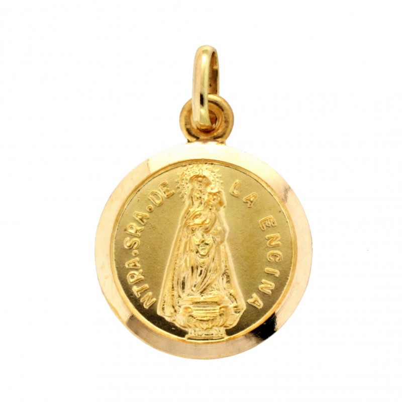 Medalla virgen de la encina oro 18k [8-ven-17]
