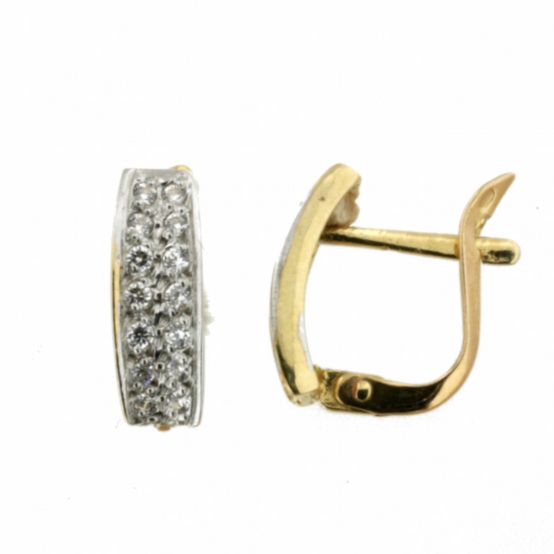 Pendientes comunion Oro 18k [90-6562-P]