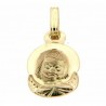 Medalla angel de la guarda oro 18k [2-144-3]