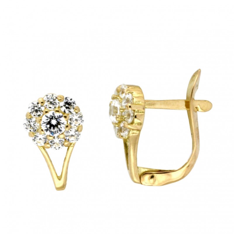 Pendientes comunion Oro 18k [90-6670-P]
