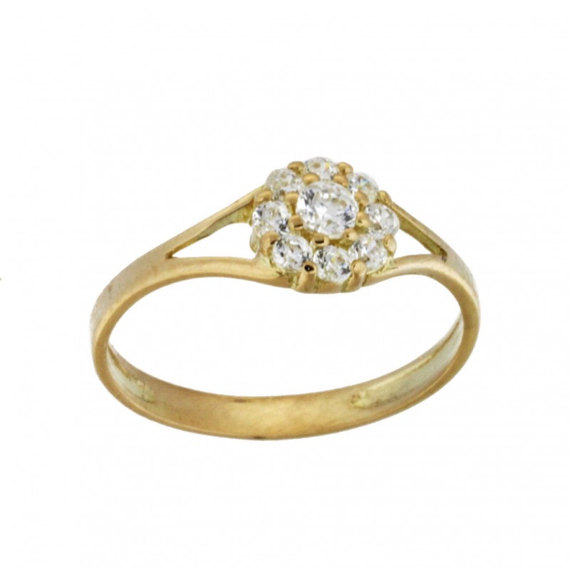 Anillo sortija comunion oro amarillo, oro 18k [ 90-6670-s ]