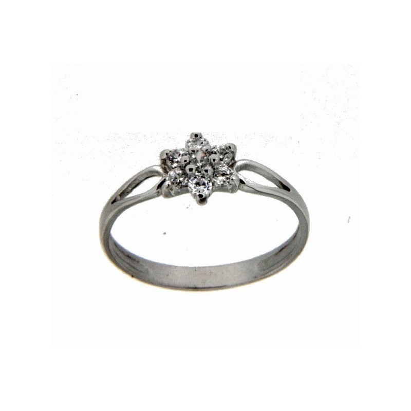 Sortija comunion oro blanco