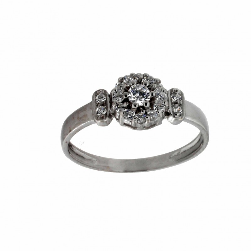 Sortija comunion oro blanco