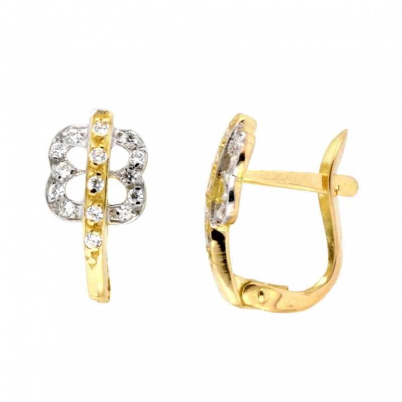 Pendientes comunion Oro 18k [90-6760-P]