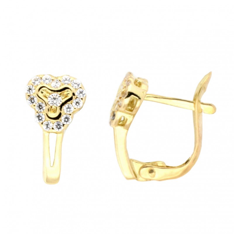 Pendientes comunion Oro 18k [90-6762-P]