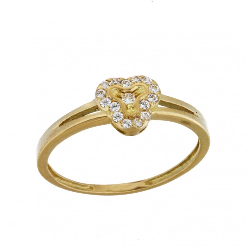 Anillo sortija comunion oro amarillo, oro 18k [ 90-6762-s ]
