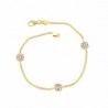 Pulsera comunion oro 18k [90-6894-pu]