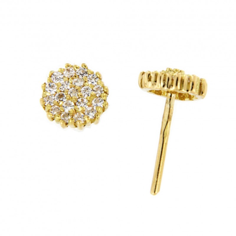 Pendientes comunion Oro 18k [90-6903-P]