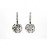Pendientes oro blanco oro 18k [90-7075-p]