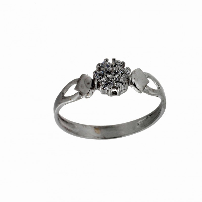 Sortija comunion oro blanco