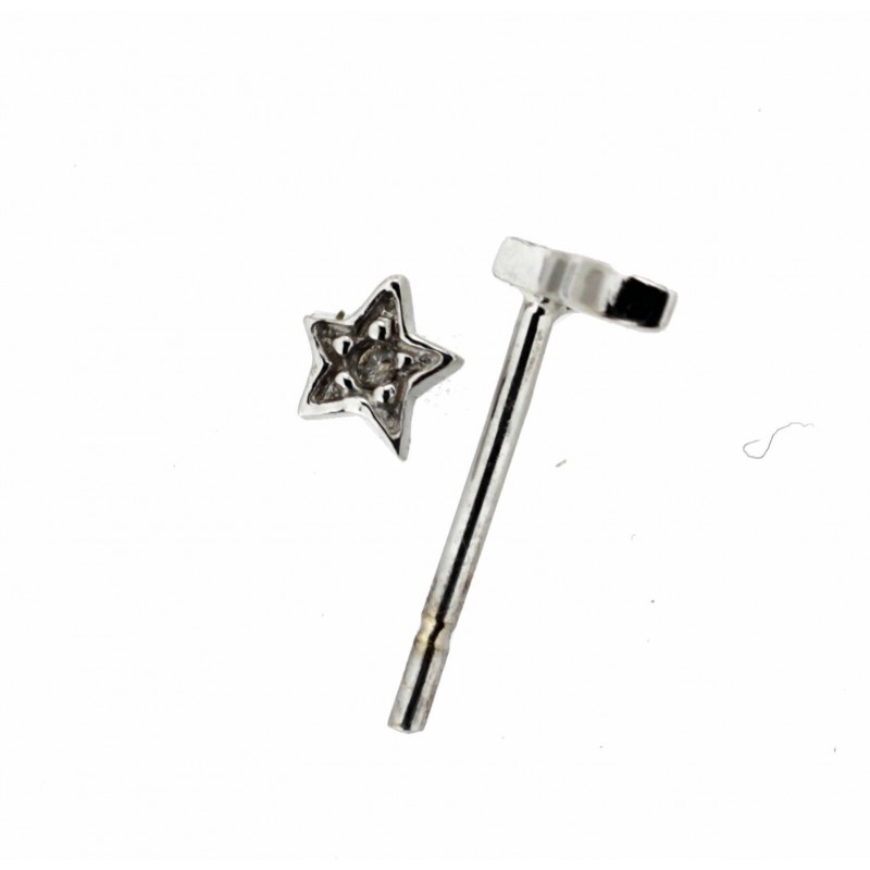 Pendientes diamantes oro blanco 18K [9-11429-P]