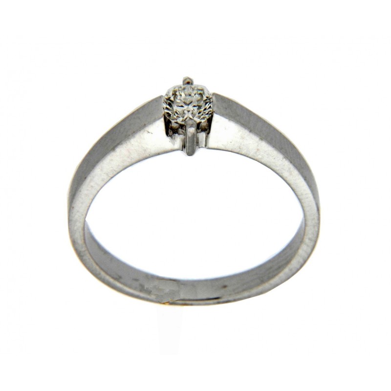 Solitario diamantes, oro 18k [ 922-2618-s ]