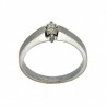 Solitario diamantes, oro 18k [ 922-2618-s ]