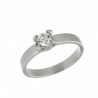 Solitario diamantes, oro 18k [ 922-2808-27-s ]