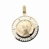 Medalla virgen niña oro 18k [2-180]