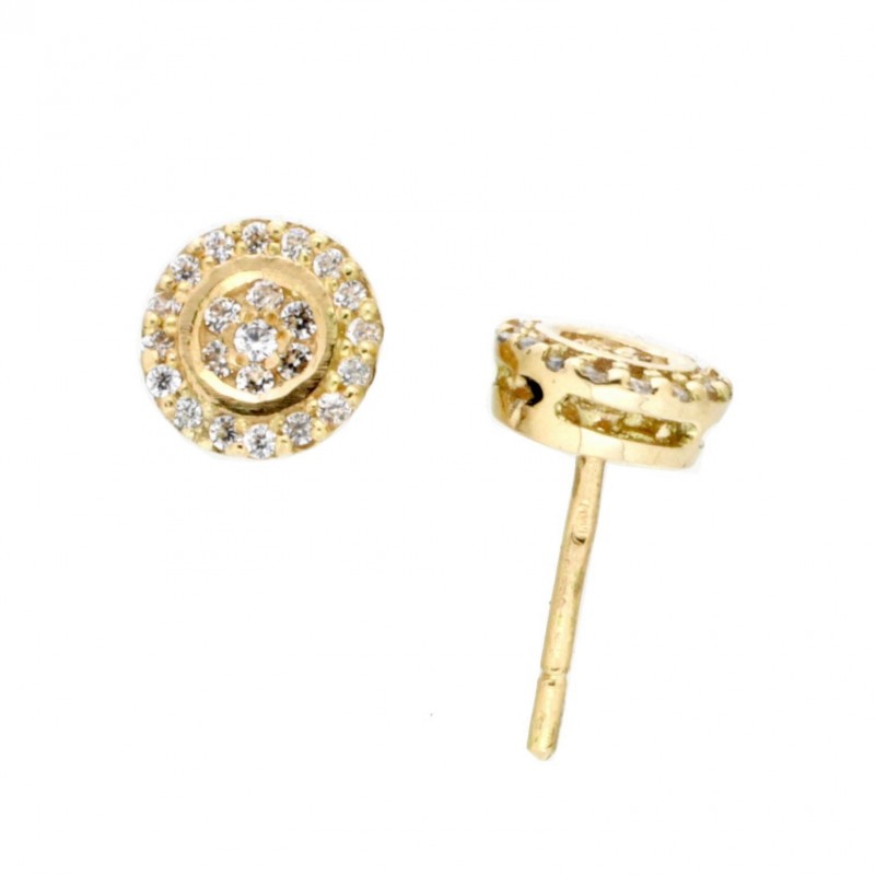 Pendientes comunion Oro 18k [94-4040-P]