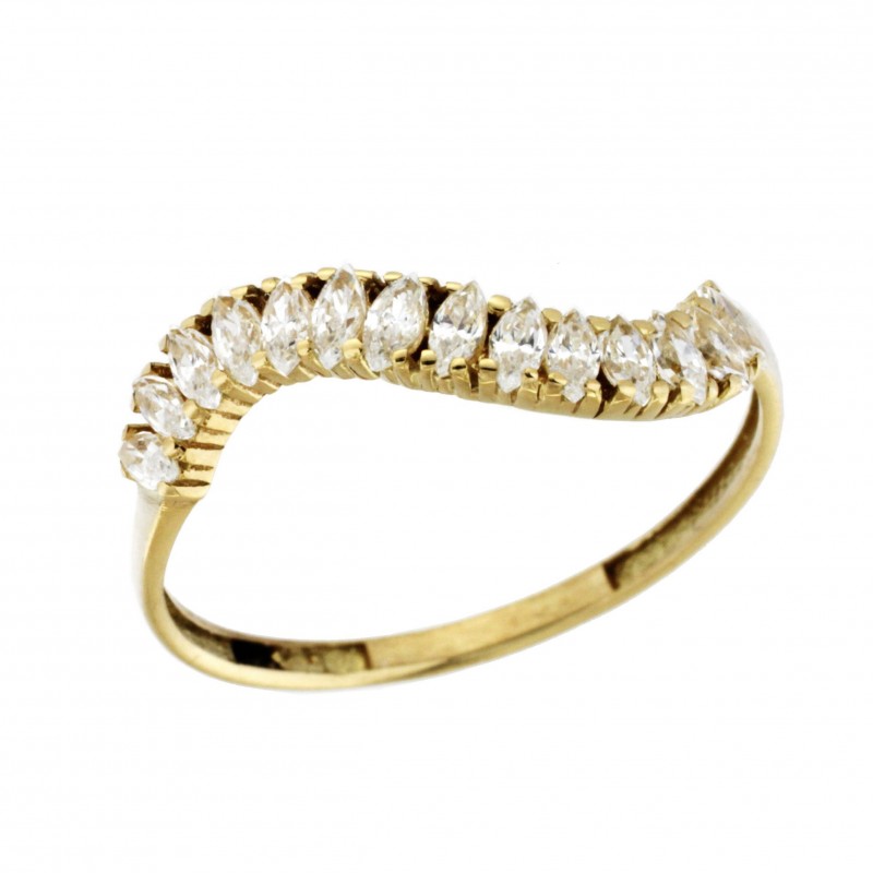 Anillo sortija oro amarillo, oro 18k [ 94-4234-s ]