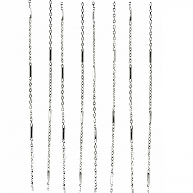 Cadena oro blanco 18k [c-19-108-b-45 ]