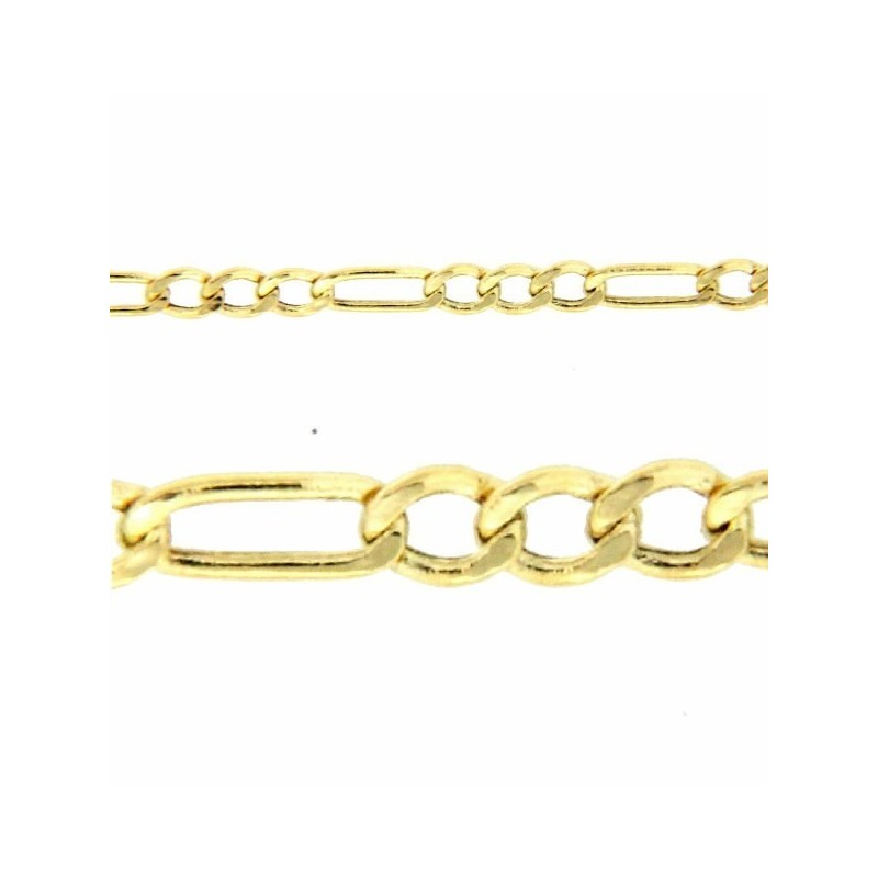 Cadena hueco en oro amarillo 18k [c-19-159-40 ]