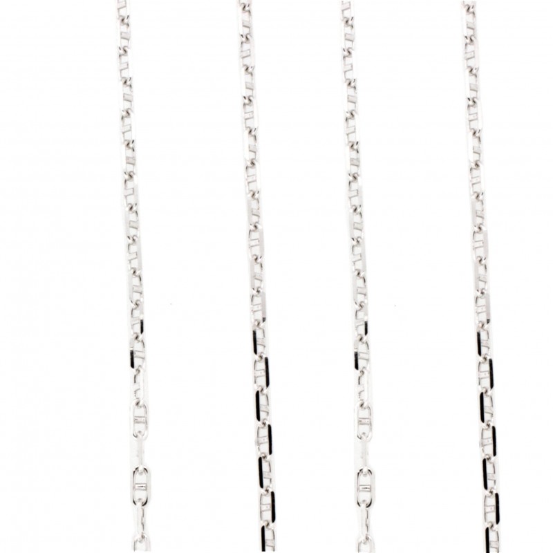 Cadena oro blanco 18k [c-19-525-40b40 ]