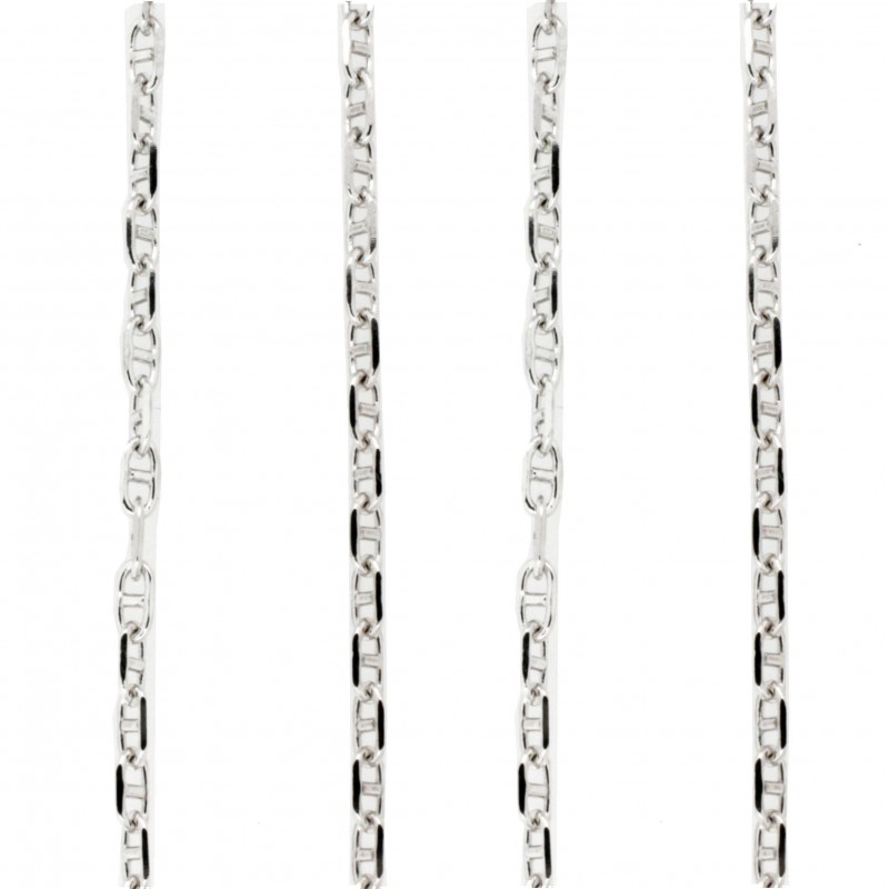 Cadena oro blanco 18k [c-19-525-50b40 ]