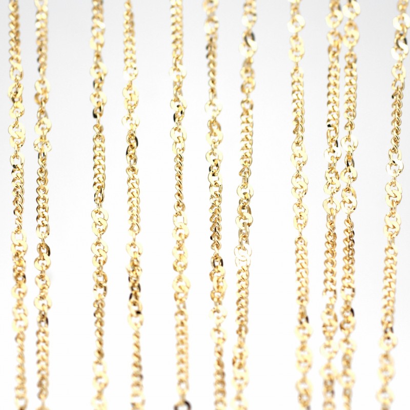 Cadena en oro amarillo 18k [c-19-534-35-45 ]