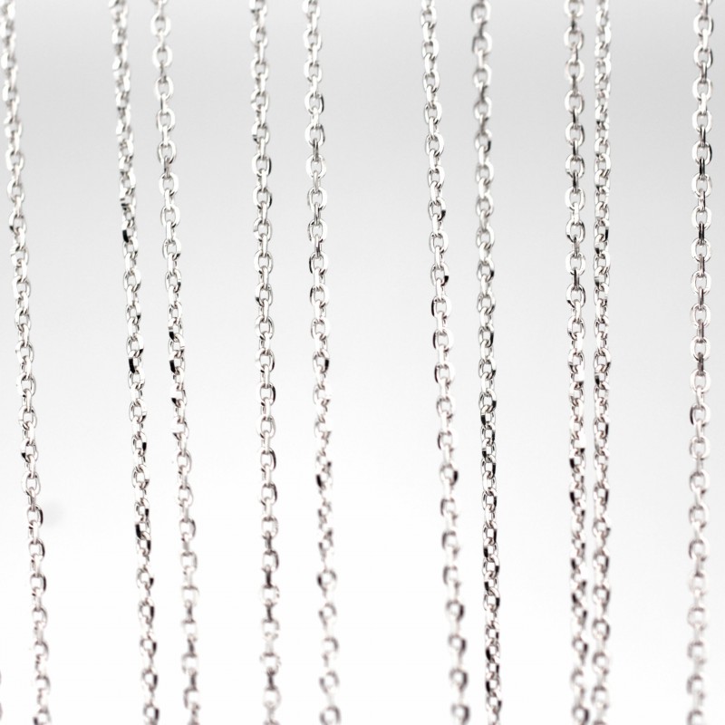 Cadena oro blanco 18k [c-19-76-b-45 ]