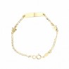 Pulsera recien oro 18k [2-225-14]
