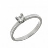 Solitario diamantes, oro 18k [ le-1003-14-s ]