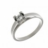 Solitario diamantes, oro 18k [ le-1009-17-s ]