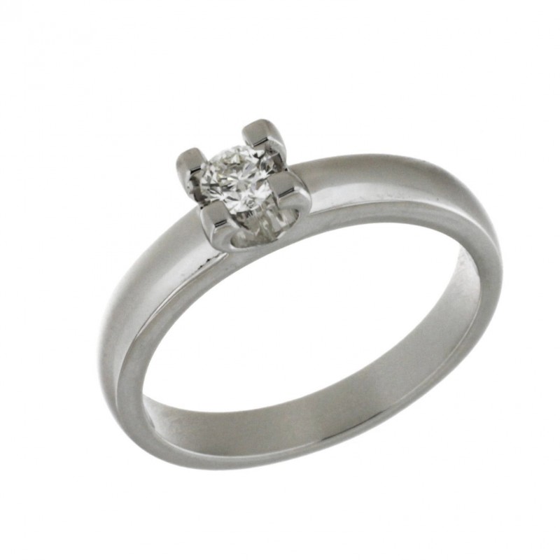Solitario diamantes clarice, oro 18k [ le-1017-18-s ]