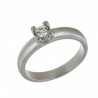 Solitario diamantes clarice, oro 18k [ le-1017-18-s ]