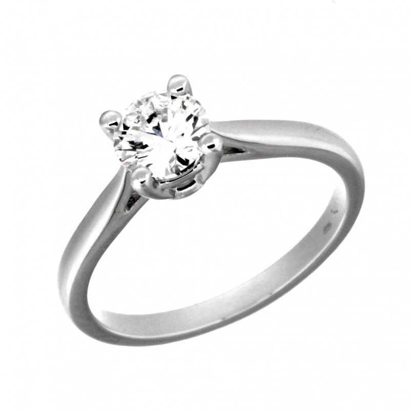 Solitario diamantes, oro 18k [ le-1070-70-s ]