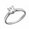 Solitario diamantes, oro 18k [ le-1070-70-s ]