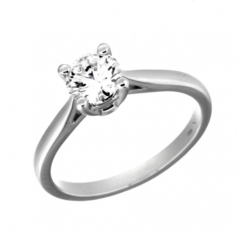 Solitario diamantes, oro 18k [ le-1070-91-s ]