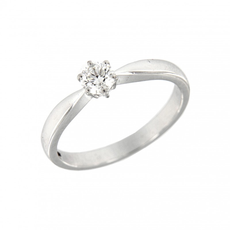 Solitario diamantes, oro 18k [ le-1077-31-s ]