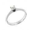Solitario diamantes, oro 18k [ le-1086-17-s ]
