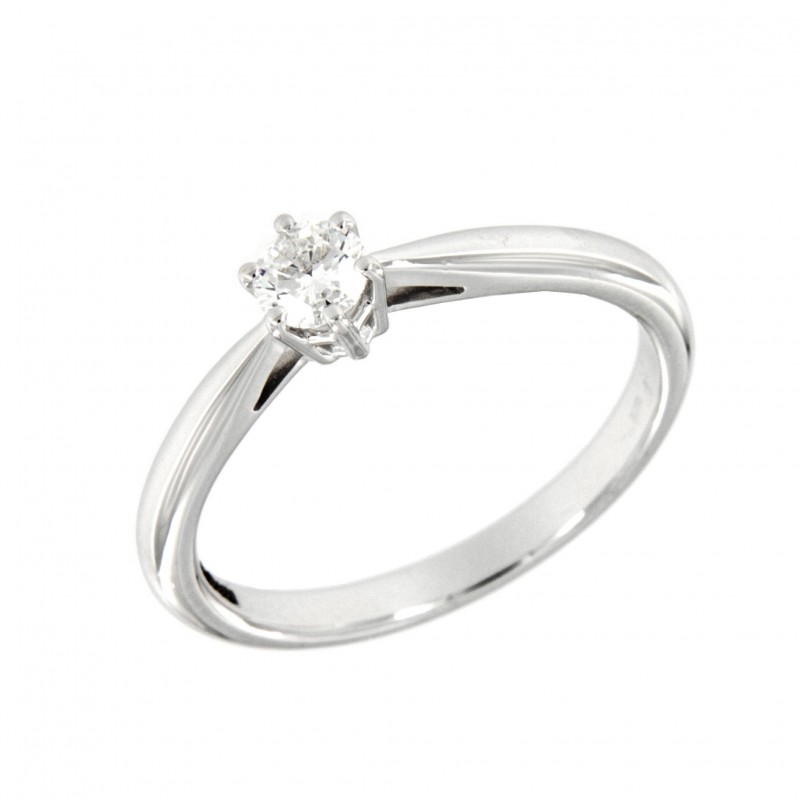 Solitario diamantes, oro 18k [ le-1094-20-s ]