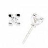 Pendientes diamantes oro blanco 18K [LE-2003-101-P]