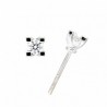 Pendientes diamantes oro blanco 18K [LE-2003-26-P]